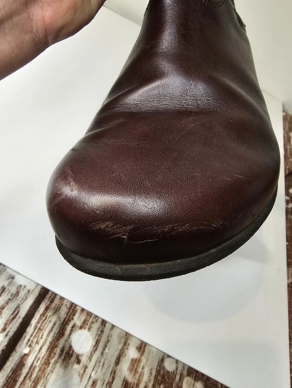 Birkenstock Footprints Leather  Boots/ Size 44 Made In Portugal